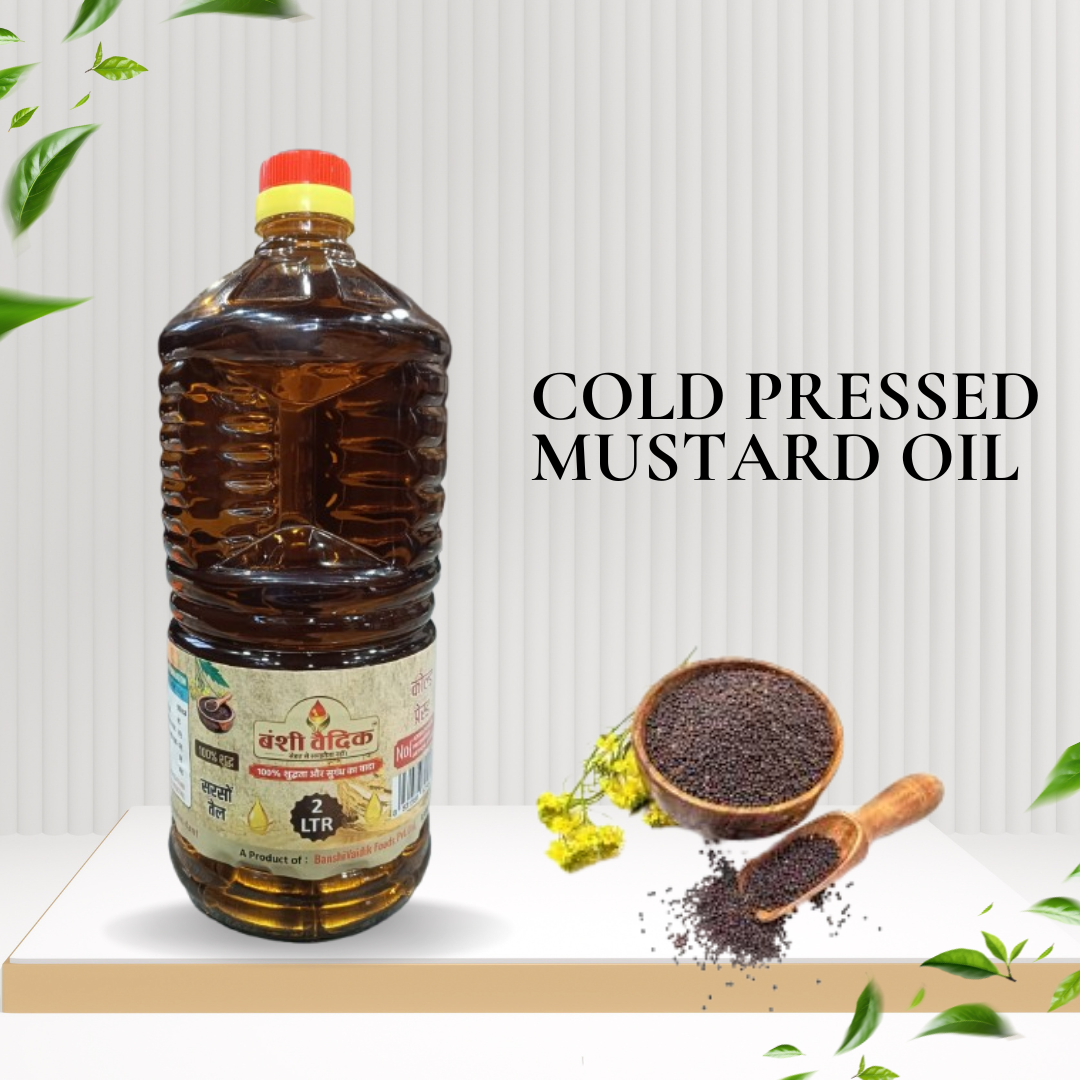 2Ltr. Cold Pressed Black Mustard Oil